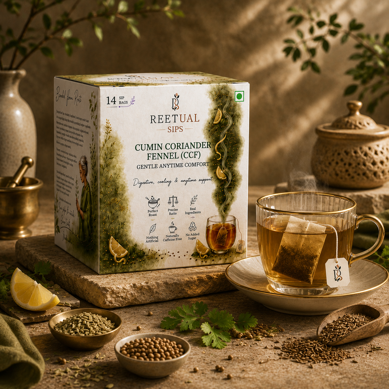 CCF - Cumin Coriander Fennel - Daily Anytime Comfort